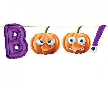 Girlanda pap. "BOO!" 150cm