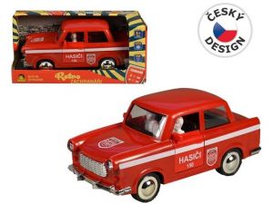 Auto požární na setrvačník 26x17x8cm