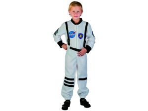 Šaty na karneval - kosmonaut, 110-120 cm