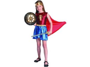 Šaty na karneval - hrdinka, 110 -120 cm