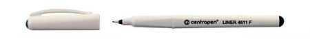 Popisovač 4611 liner Ergo Centropen, 0,3 mm, černý
