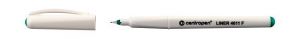 Popisovač 4611 liner Ergo Centropen, 0,3 mm, zelený