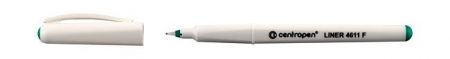 Popisovač 4611 liner Ergo Centropen, 0,3 mm, zelený