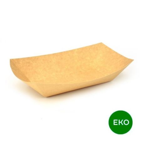 EKO miska, kraft, 145 x 65 x 50 mm, bal. 900 ks