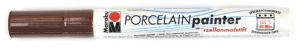 Fix na porcelán, 1 - 2 mm, sklo, kov, hnědý