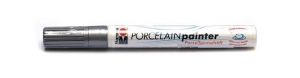 Fix na porcelán, 1 - 2 mm, sklo, kov, stříbrný