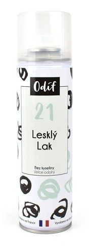 Lak ve spreji, lesklý, univerzální, 250 ml