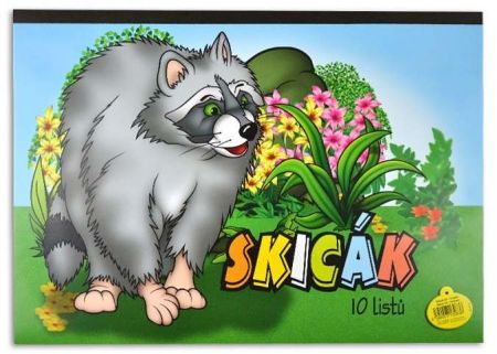 Skicák A3, 10 listů - 140 g/m2