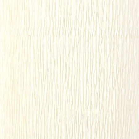 Krepový papír italský, 50 x 250 cm, 180 g, bílý 600