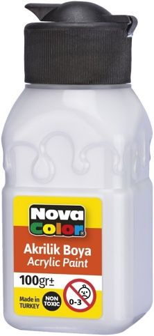 Barva akrylová 100g bílá NC-2014