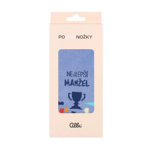 ALBI Ponožky_nejlepší manžel vel. 39-42