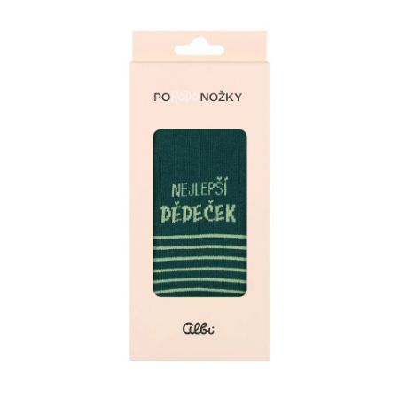 ALBI Ponožky_nejlepší dědeček vel. 39-42