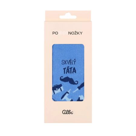 ALBI Ponožky_skvělý táta vel. 39-42