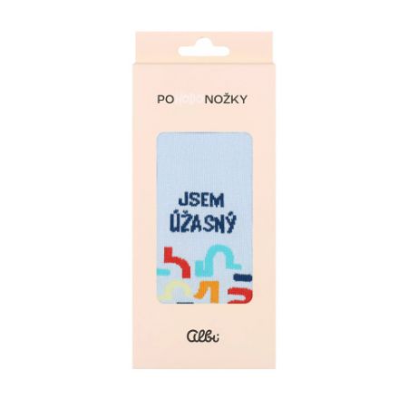 ALBI Ponožky_jsem úžasný vel. 39-42