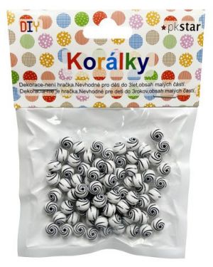 Korálky 8mm, 20g