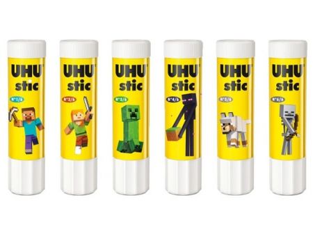 UHU STIC 21 g BTS 2024 Minecraft/Sonic