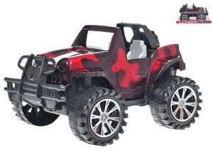Auto terénní 19cm na setrvačník v krabičce