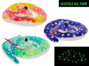 Had plyšový 18cm svítící ve tmě 3barvy 0m+