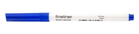 KOH-I-NOOR popisovač 7001 fine liner modrý trojhranný
