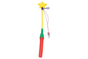 Hůlka k lampionu na baterie 39 cm s blikajícím světlem (W027668)
