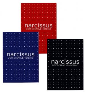 Narcis blok DOTS A5 60l 80g lepený/6/