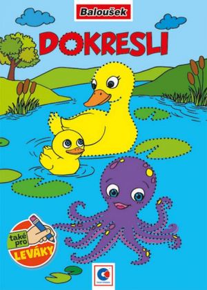 Omalovánka A5 - Dokresli (omalovánky) / BO403 / Baloušek tisk
