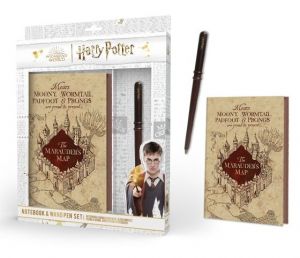 Harry Potter blok s hůlkou (Pobertův plánek)
