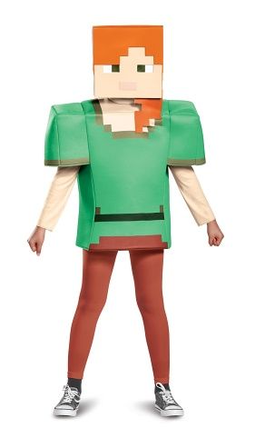 Minecraft kostým Alex, 7 - 8 let