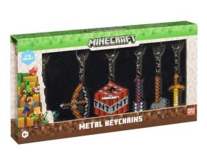 Minecraft kovový přívěšek 6 pack Deluxe Box