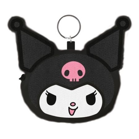 Kuromi plyšová peněženka/pouzdro