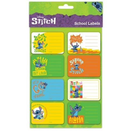 Lilo &amp; Stitch jmenovky na sešity