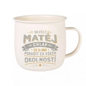 ALBI Outdoorový hrnek - Matěj