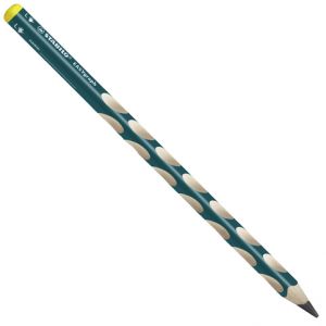 STABILO Ergonomická grafitová tužka pro leváky - EASYgraph petrolejová - Stupeň tvrdosti H