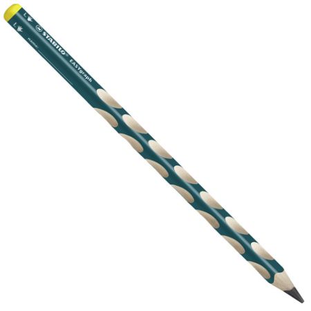 STABILO Ergonomická grafitová tužka pro leváky - EASYgraph petrolejová - Stupeň tvrdosti H