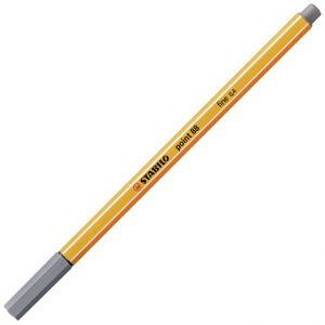 STABILO Jemný liner - point 88 - tmavě šedá