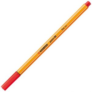 STABILO Jemný liner - point 88 - červená