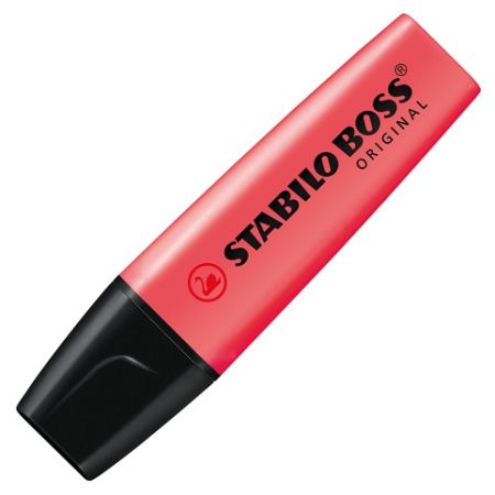 STABILO Zvýrazňovač - BOSS ORIGINAL - červená