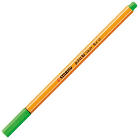 STABILO Jemný liner - point 88 - neonově zelená