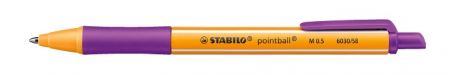 STABILO Kuličkové pero - pointball - lila
