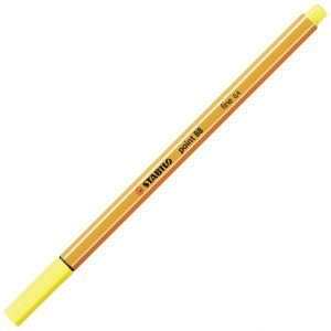 STABILO Jemný liner - point 88 - citronová žlutá