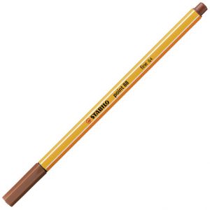 STABILO Jemný liner - point 88 - červená hlinka