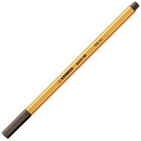 STABILO Jemný liner - point 88 - umbra