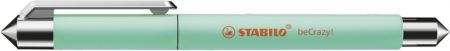 STABILO Roller - beCrazy! Uni Colors mátově zelená - vč. bombičky s modrým zmizíkovatelným