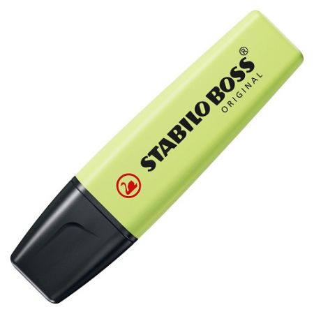 STABILO Zvýrazňovač - BOSS ORIGINAL Pastel - limetková