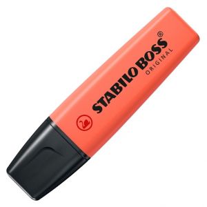 STABILO Zvýrazňovač - BOSS ORIGINAL Pastel - korálově červená