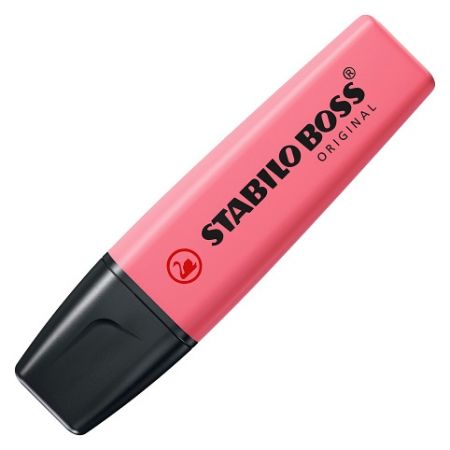 STABILO Zvýrazňovač - BOSS ORIGINAL Pastel - třešňová