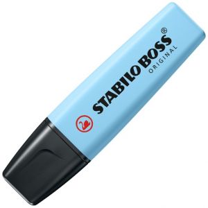 STABILO Zvýrazňovač - BOSS ORIGINAL Pastel - svěží modrá