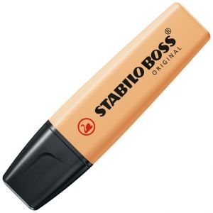 STABILO Zvýrazňovač - BOSS ORIGINAL Pastel - pastelová oranžová