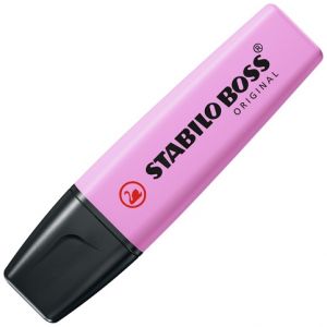 STABILO Zvýrazňovač - BOSS ORIGINAL Pastel - fuchsiová