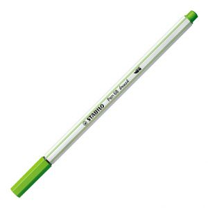 STABILO Prémiový vláknový fix s flexibilním štětcovým hrotem - Pen 68 brush - listová zele